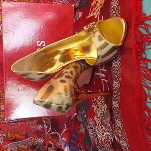 💛New Guess NWOT Leopard pumps